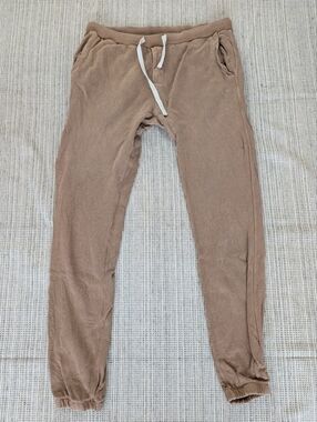 Jungmaven Yelapa Fleece Sweatpants in Coyote Brown
